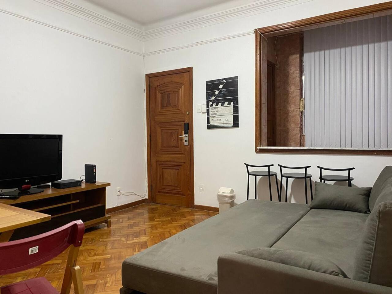 ריו דה ז'ניירו Apartamento Aconchegante Na Orla De Copacabana מראה חיצוני תמונה